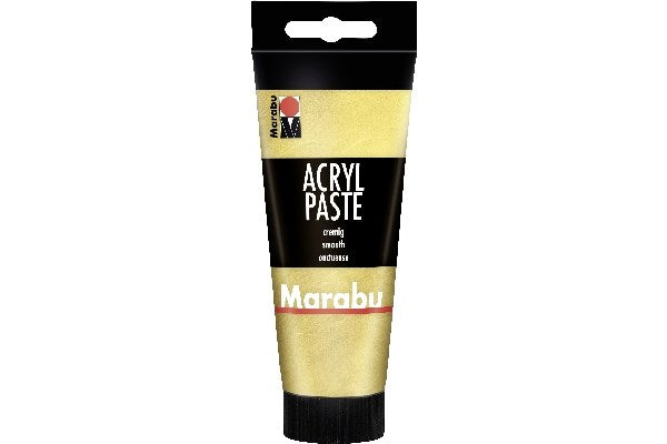 Acrylpaste 100ml guld